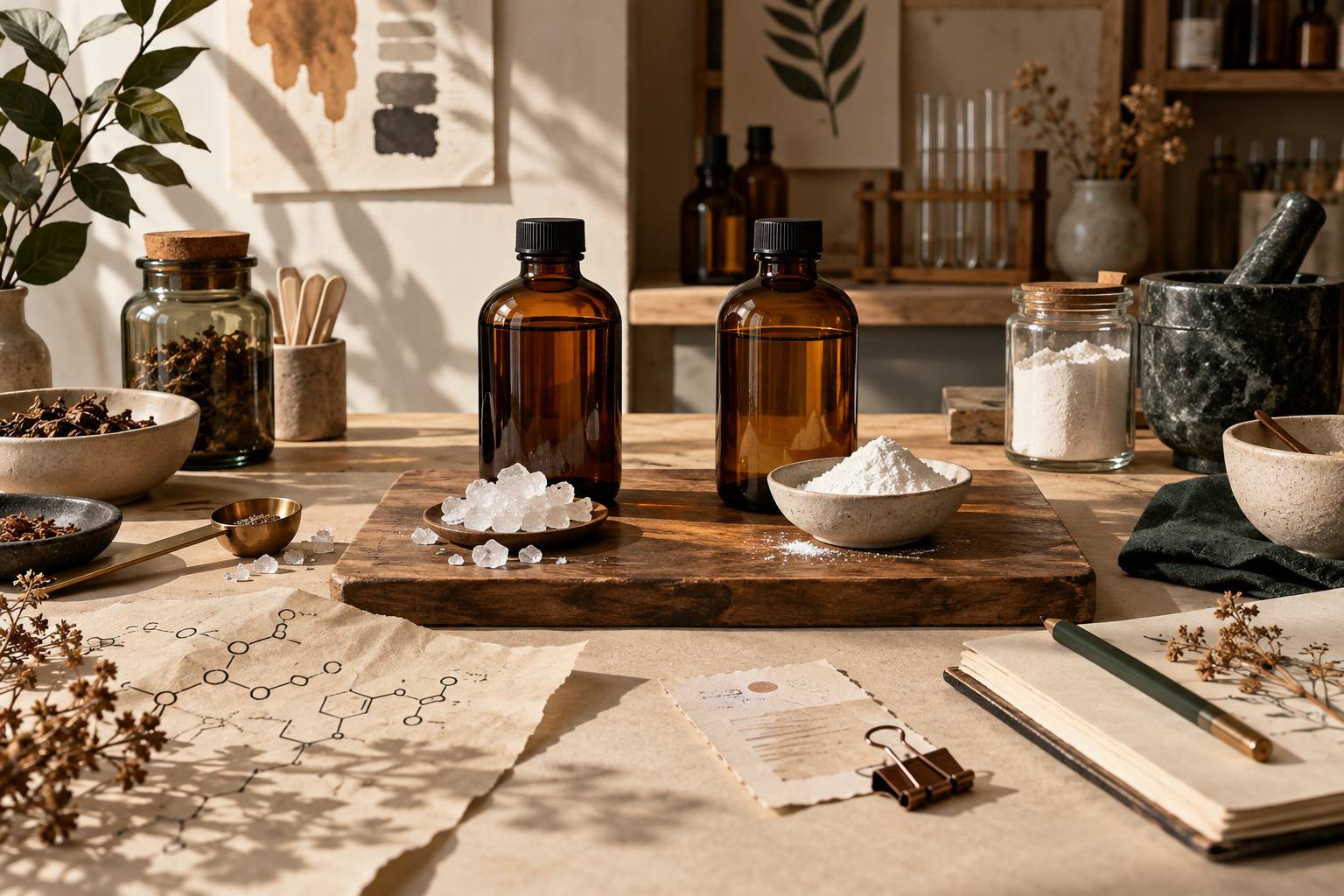 Illustration éditoriale du sujet : Ammonium Lauryl Sulfate : différences avec le SLS et irritation