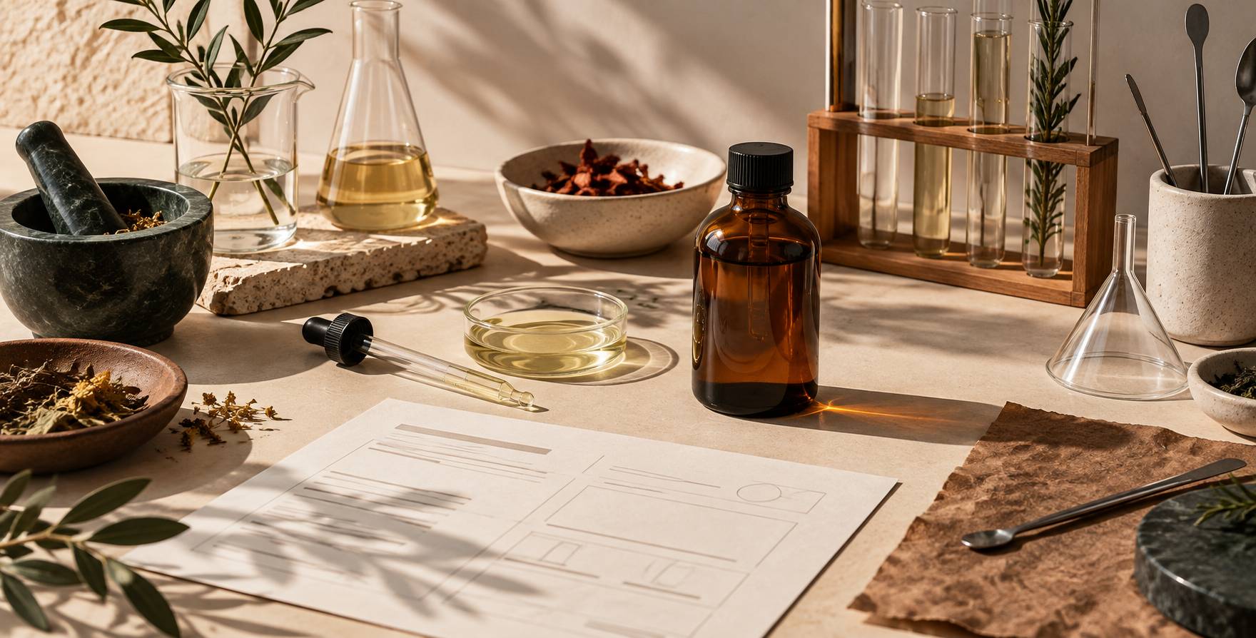 Illustration éditoriale du sujet : Octyldodecanol : rôle de cet émollient et origine