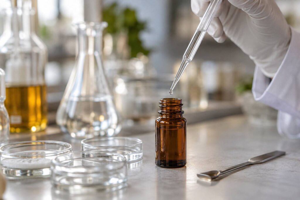Plan de détail illustrant le sujet de l'article : Methylparaben : statut réglementaire et seuils autorisés